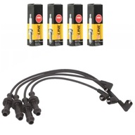 KABLE PRZEWODY ZAPŁONOWE + ŚWIECE CITROEN PEUGEOT