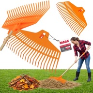 GRABIE PLASTIKOWE MAAN OGRODOWE DO LIŚCI TRAWY BEZ TRZONU UNIWERSALNE