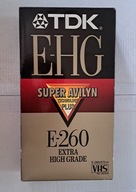 TDK - HS-24O - E-HG 260 - Kaseta VHS - Atrapa - Imitacja - UNIKAT - 1992