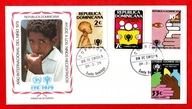 Dominikana / Koperta FDC / 1228-1231 ( Międzynarodowy Rok Dziecka ) 1979 r.