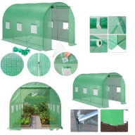 TUNEL OGRODOWY 7,5m2 FOLIAK SZKLARNIA MOCNA KONSTRUKCJA STELAŻ 2,5x3x2m