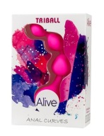 Dildo silikonowe Triball Amuse-G różowe 14 cm erotyczny seksowny gadżet