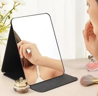 Lusterko do Makijażu Składane Stołowe Przenośne Podróżne Lustro HD