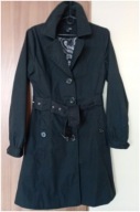 Płaszcz klasyczny trencz z paskiem H&M r. 36/38