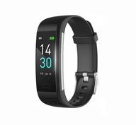 Opaska sportowa zegarek Smartwatch LEBEXY Fitness Tracker HR jasno szary