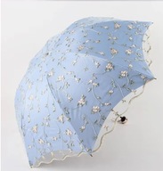 PARASOL PARASOLKA koronka ANIME koronkowa PORĘCZNA KWIATY KWIATUSZKI RETRO