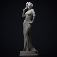 Żywica figurka Marilyn Monroe 1/10