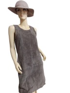 MARIO CONTI SUKIENKA SKÓRZANA zamszowa 36