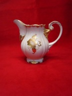 porcelana mlecznik Sorau Carstens Princess ecru złocony