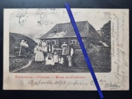 CHABÓWKA ok.1909 Górale Stroje Góry RABKA NOWY TARG