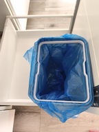 Wkładka/ramka/plastik/zaślepka na worek do kosza śmietnika IKEA HALLBAR 10l