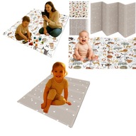 3 X MATA EDUKACYJNA DWUSTRONNA 180 X 160 CM WIELOKOLOROWAM PRODUKT POLSKI