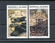 A53550)WW 2: Marshall-Inseln 347 - 348**, deutsche Truppen im Balkankrieg