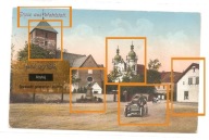 LEGNICKIE POLE K.LEGNICA - WAHLSTATT - RYNEK - SAMOCHÓD - 1912