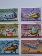 ZSRR - helikoptery - Mi. 4956-61 kasowane