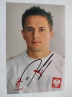 Zdjęcie 10x15 autograf Polska Dariusz Dudka 2006