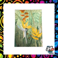 Akwarela "Kompozycja kwiatowa"