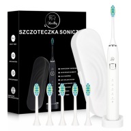 SZCZOTECZKA SONICZNA DO ZĘBÓW ELEKTRYCZNA DLA DOROSŁYCH DZIECI HEELLY ETUI