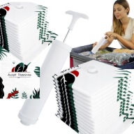 WORKI PRÓŻNIOWE NA UBRANIA I POŚCIEL 14 SZT. + POMPKA – DUŻY, WYTRZYMAŁY