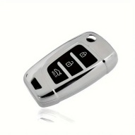 Srebrne etui na kluczyk HYUNDAI Elantra i40 i35 Tucson Celesta 3 przyciski