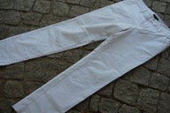 Hilfiger SPODNIE BIAŁE MONTAUK CHINO chinosy strech r.4