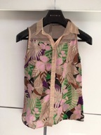 BORCKA_BLUZKA BEZ RĘKAWÓW S/M STAN BDB