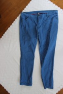 JOLUES jeansy spodnie rurki KROPKI XXL