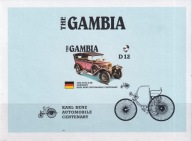 Gambia 1986 cięte cena 6,90 zł kat.12€ - samochody