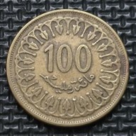 *TUNEZJA [0403]*100 milimów 1993 (Dinar tunezyjski) Republika Tunezyjska