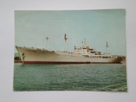 Statek M/S JAN MATEJKO - pocztówka z lat 60-tych