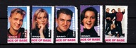 Znaczki Kolekcjonerskie Gwiazdy Muzyki i Filmu Bravo Ace of Base