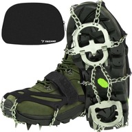 RACZKI TURYSTYCZNE NA BUTY 35-39 ANTYPOŚLIZGOWE KOLCE I NAKŁADKI