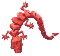 GEKON 3D RUCHOMA ZABAWKA RÓŻNE KOLORY