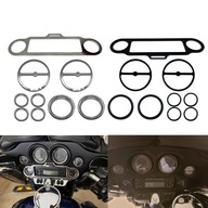 Ozdobne pierścienie prędkościomierza głośników stereo Harley Touring
