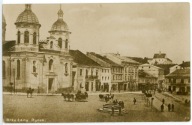 BRZEŻANY Rynek. Kościół zamkowy nakład L. Miller - z5