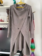 2 KALIKO długi sweter angora wełna XS/\S rarytas