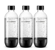 3X BUTELKI SODASTREAM 1L PRZEZROCZYSTE