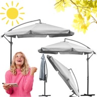 DUŻY PARASOL OGRODOWY 3,5M LEHMANN VIHMA NA WYSIĘGNIKU 360° POKROWIEC