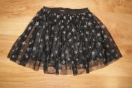 Spódnica tiulowa czarna w gwiazdki 134/140 na 8-10 lat YFK