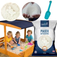 PIASEK DO PIASKOWNICY 25KG PIASKOWNICA DZIECI DUŻA SUCHY CZYSTY DELIKATNY