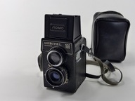 Stary aparat LUBITEL Universal 166 | vintage analogowy dwuobiektywowy