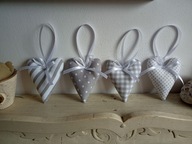 ERCA SERDUSZKA BAWEŁNA ZAWIESZKI komplet 4 szt.