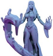 Vampire Bloodmage Wampirzyca Mag Krwi Pinup RPG Fantasy Druk 3D Undead