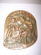 MEDAL PIWOŻŁOPA - PLAKIETA PAMIĄTKOWA DLA MIŁOŚNIKA PIWA.