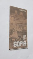 Mapa - Plan miasta SOFIA Bulgaria (1978)