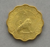 PARAGWAJ 50 CENTYMÓW 1953