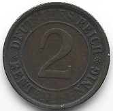 Niemcy 2 Rentenpf.1924 A
