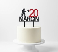 topper na tort dekoracja personalizacja WYBÓR KOLORÓW STRAŻAK!!!