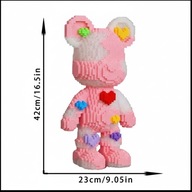 ZESTAW KLOCKÓW DO UKŁADANIA MIŚ