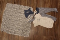 zestaw niemowlęcy 62 68 NOWY 5 el. body spodnie